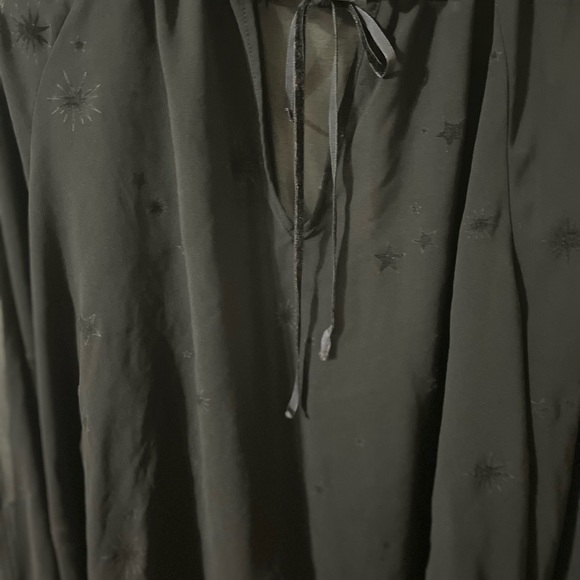 Sheer Long Sleeve Blouse - Picture 5 of 5